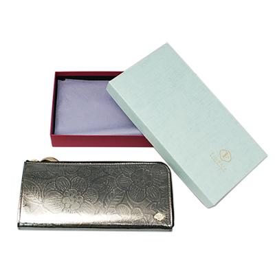 FIORAIA METALO ZIPPER LONG WALLET